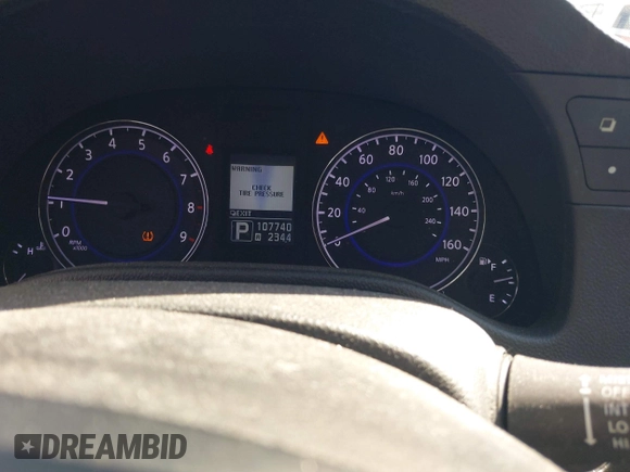 2012 Infiniti G37 x with VIN JN1CV6AR9CM670676, listed as a IAAI auction lot 41878379 with 107,740 mi miles and . Bid and sale history available at DreamBid. Image 7.