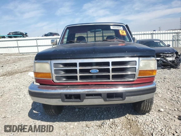 1997 Ford F-250 with VIN 1FTHX25F9VEA81243, listed as a Copart auction lot 48938845 with Not Provided miles and Salvage Title. Bid and sale history available at DreamBid. Image 5.