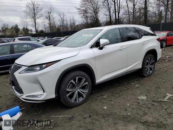 2022 Lexus RX with VIN JTJHZKFA5N2039857, listed as a Copart auction lot 42733963 with 7,011 mi miles. Bid and sale history available at carsss.com. Image 1.
