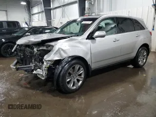 2012 Acura MDX Advance with VIN 2HNYD2H64CH510048, listed as a Copart auction lot 46463345 with 132,993 mi miles and Salvage title. Bid and sale history available at DreamBid. Image 1.