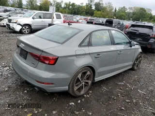 2021 Audi A3 Sedan S line Premium with VIN WAUBEGFF3LA097947, listed as a Copart auction lot 68297663 with 47,633 mi miles and Salvage Title. Bid and sale history available at carsss.com. Image 3.