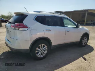 2016 Nissan Rogue SV with VIN KNMAT2MVXGP699328, listed as a Copart auction lot 54396265 with 103,302 mi miles and Salvage Title. Bid and sale history available at carsss.com. Image 3.