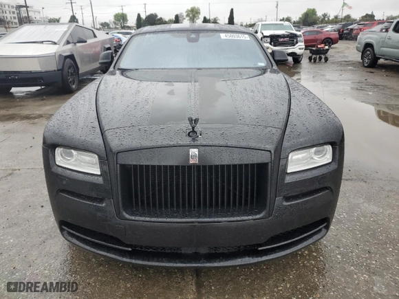2015 Rolls-Royce Wraith with VIN SCA665C53FUX85085, listed as a Copart auction lot 45003615 with 54,918 mi miles and Salvage Title. Bid and sale history available at carsss.com. Image 5.