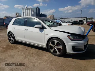 2016 Volkswagen Golf GTI S w/Performance Pkg with VIN 3VW447AU7GM069675, listed as a Copart auction lot 69179784 with 117,111 mi miles and Salvage Title. Bid and sale history available at carsss.com. Image 4.