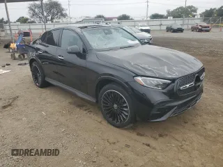 2024 Mercedes-Benz GLC with VIN W1NKJ4HB9RF167074, listed as a Copart auction lot 76525484 with 4,785 mi miles and Salvage Title. Bid and sale history available at carsss.com. Image 4.