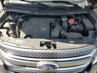 2015 Ford Explorer XLT with VIN 1FM5K8D84FGA30743, listed as a Copart auction lot 53464025 with 77,959 mi miles and Salvage Title. Bid and sale history available at carsss.com. Image 12.
