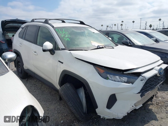 2019 Toyota RAV4 Hybrid LE z VIN JTMMWRFV9KD035204, wystawiony jako IAAI lot #42474855 z przebiegiem 29 916 mil mil oraz . Historia ofert i sprzedaży dostępna na DreamBid. Obrazek 1.