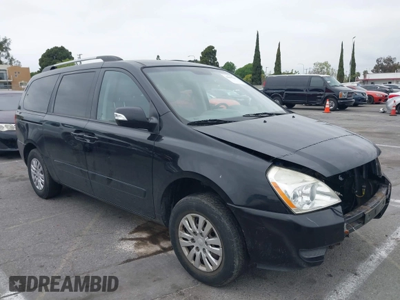 2012 Kia Sedona LX with VIN KNDMG4C70C6443196, listed as a IAAI auction lot 41895806 with 1 mi miles. Bid and sale history available at carsss.com. Image 13.