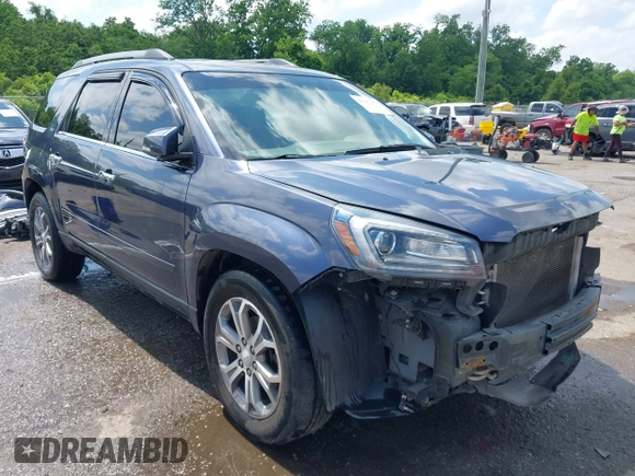 2014 GMC Acadia SLT z VIN 1GKKRRKDXEJ117447, wystawiony jako IAAI lot #42263858 z przebiegiem 274 442 mil mil oraz . Historia ofert i sprzedaży dostępna na DreamBid. Obrazek 1.
