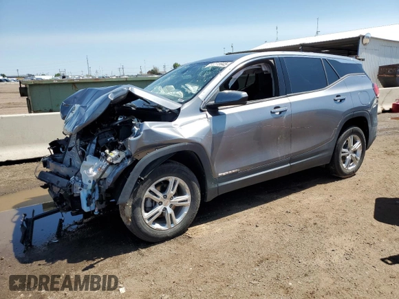 2019 GMC Terrain SLE with VIN 3GKALTEVXKL229426, listed as a Copart auction lot 61273945 with 86,956 mi miles and Salvage title. Bid and sale history available at DreamBid. Image 1.