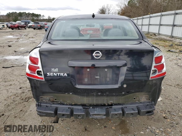 2008 Nissan Sentra S with VIN 3N1AB61E38L713486, listed as a Copart auction lot 45638244 with 147,710 mi miles and Salvage Title. Bid and sale history available at DreamBid. Image 6.