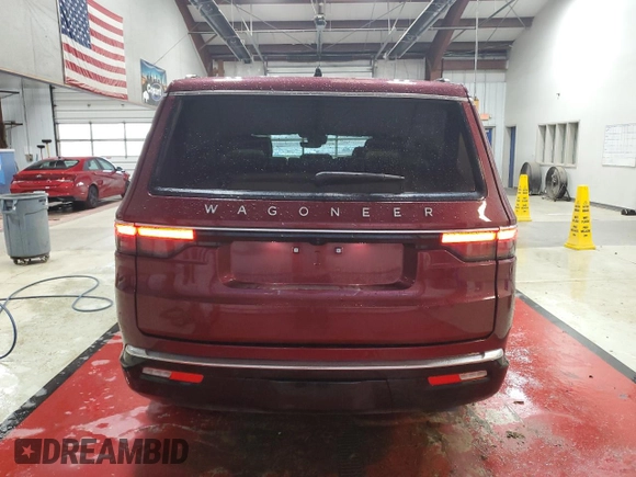 2025 Jeep Wagoneer с VIN 1C4SJVAP2SS501641, выставлен на аукционе Copart как лот 52308455 с пробегом 2 705 миль миль и Списание • Salvage title. История ставок и продаж доступна на DreamBid. Изображение 6.