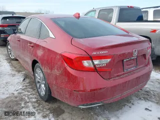 2018 Honda Accord Sedan LX 1.5T with VIN 1HGCV1F10JA173129, listed as a IAAI auction lot 41553818 with 83,655 mi miles. Bid and sale history available at carsss.com. Image 3.