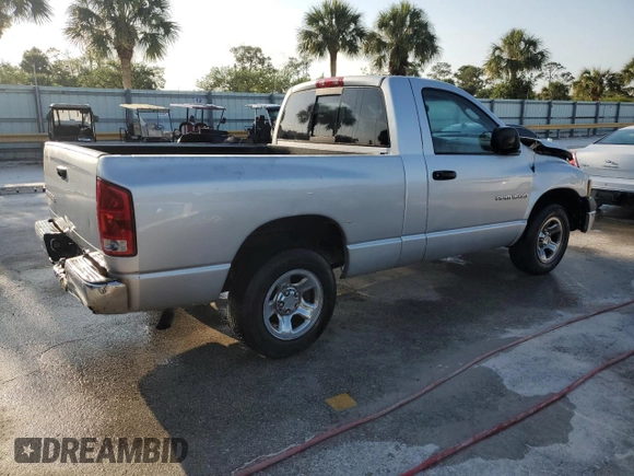 2003 Dodge 1500 ST with VIN 1D7HA16K03J680582, listed as a Copart auction lot 53973325 with 117,461 mi miles and Salvage Title. Bid and sale history available at DreamBid. Image 3.