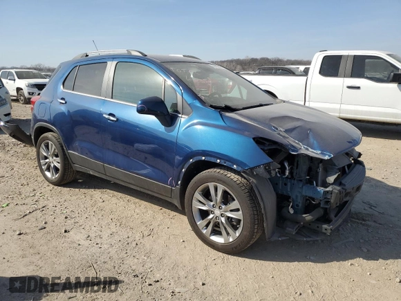 2020 Chevrolet Trax LT with VIN 3GNCJLSB6LL112391, listed as a Copart auction lot 48782835 with 0 mi miles and Salvage Title. Bid and sale history available at carsss.com. Image 4.