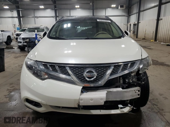 2014 Nissan Murano S with VIN JN8AZ1MUXEW403716, listed as a Copart auction lot 46852465 with 112,766 mi miles and Salvage Title. Bid and sale history available at carsss.com. Image 5.