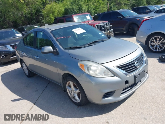 2012 Nissan Versa SV with VIN 3N1CN7APXCL873722, listed as a IAAI auction lot 42580619 with 154,220 mi miles and . Bid and sale history available at DreamBid. Image 1.