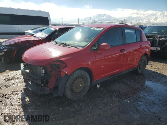 2007 Nissan Versa 1.8 S with VIN 3N1BC13EX7L434522, listed as a Copart auction lot 45294415 with 161,871 mi miles and Salvage Title. Bid and sale history available at carsss.com. Image 1.