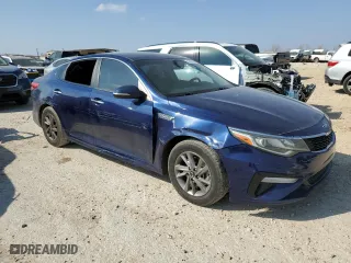 2020 Kia Optima LX with VIN 5XXGT4L32LG383106, listed as a Copart auction lot 43649615 with 128,213 mi miles and Salvage Title. Bid and sale history available at carsss.com. Image 4.
