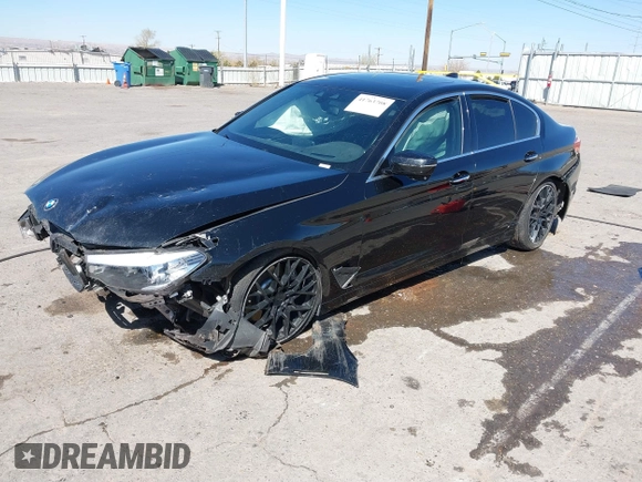 2018 BMW 5 Series 540i with VIN WBAJE5C52JWA97999, listed as a IAAI auction lot 41763708 with Not Provided miles and . Bid and sale history available at carsss.com. Image 17.