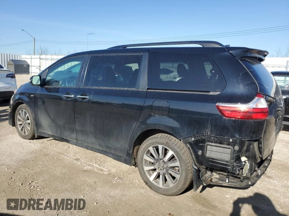 2018 Toyota Sienna XLE with VIN 5TDDZ3DC9JS198492, listed as a Copart auction lot 51182785 with 114,771 mi miles and Salvage Title. Bid and sale history available at carsss.com. Image 2.