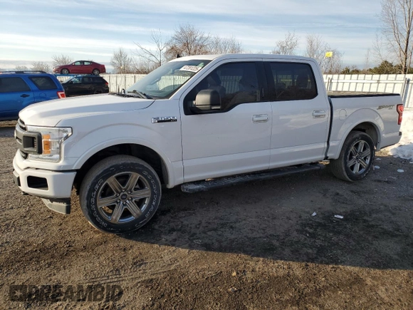 2019 Ford F-150 XL with VIN 1FTEW1EP9KKE01635, listed as a Copart auction lot 47281225 with 90,800 mi miles and Clean title. Bid and sale history available at DreamBid. Image 1.