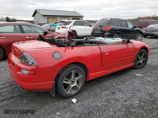 2001 Mitsubishi Eclipse GT with VIN 4A3AE85H41E089916, listed as a Copart auction lot 77543773 with 0 mi miles and Salvage Title. Bid and sale history available at carsss.com. Image 3.