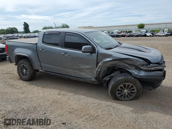 2018 Chevrolet Colorado 4WD ZR2 with VIN 1GCGTEEN9J1259492, listed as a Copart auction lot 61673484 with 70,724 mi miles and Clean Title. Bid and sale history available at carsss.com. Image 4.