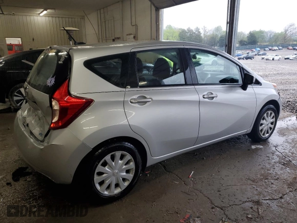 2016 Nissan Note S Plus with VIN 3N1CE2CP7GL365780, listed as a Copart auction lot 52761855 with 87,635 mi miles and Salvage Title. Bid and sale history available at DreamBid. Image 3.