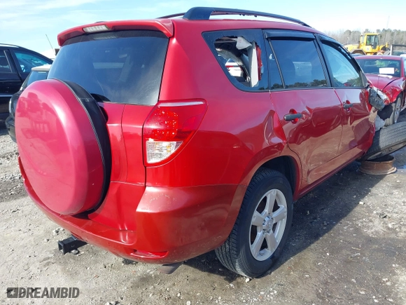2007 Toyota RAV4 with VIN JTMZD33V075033937, listed as a IAAI auction lot 41452995 with 259,993 mi miles. Bid and sale history available at carsss.com. Image 4.