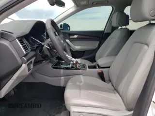 2021 Audi Q5 with VIN WA1AABFYXM2050645, listed as a Copart auction lot 53162383 with 23,012 mi miles and . Bid and sale history available at DreamBid. Image 7.