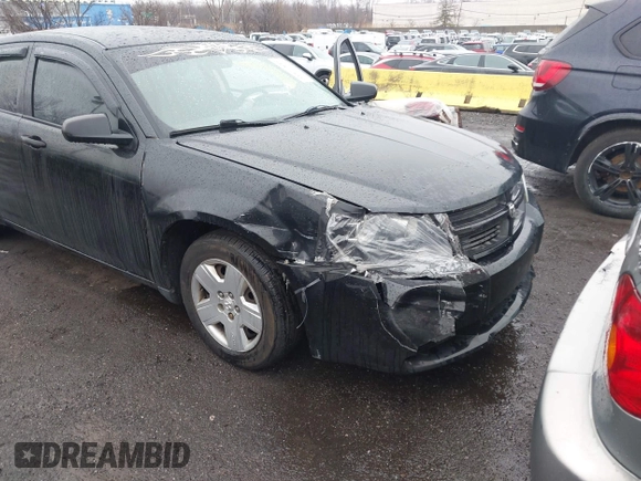 2010 Dodge Avenger SXT with VIN 1B3CC4FB5AN112058, listed as a IAAI auction lot 41857849 with 109,571 mi miles. Bid and sale history available at carsss.com. Image 6.