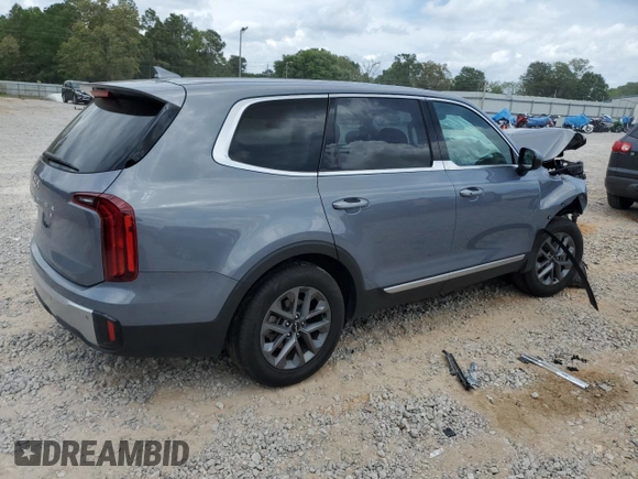 2024 Kia Telluride LX with VIN 5XYP24GC5RG483301, listed as a Copart auction lot 54327845 with Not provided miles and Salvage title. Bid and sale history available at DreamBid. Image 3.