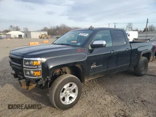 2015 Chevrolet Silverado 1500 LTZ with VIN 1GCVKSEC6FZ206913, listed as a Copart auction lot 46155205 with 131,668 mi miles and Salvage Title. Bid and sale history available at carsss.com. Image 1.