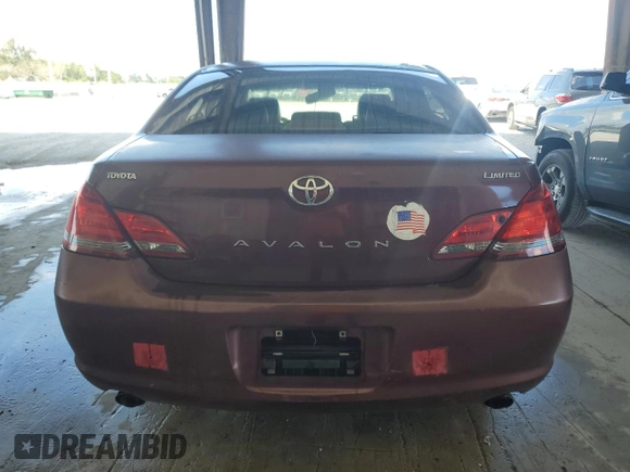 2008 Toyota Avalon XL with VIN 4T1BK36B58U302204, listed as a Copart auction lot 44815455 with 204,531 mi miles and Salvage Title. Bid and sale history available at carsss.com. Image 6.