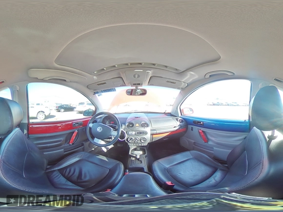 2006 Volkswagen Beetle with VIN 3VWSR31C26M401819, listed as a Copart auction lot 76096134 with 149,458 mi miles and Salvage title. Bid and sale history available at DreamBid. Image 12.