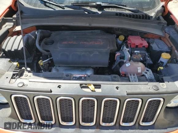 2018 Jeep Renegade Sport with VIN ZACCJBAB4JPH97693, listed as a Copart auction lot 55336235 with 115,268 mi miles and Clean title. Bid and sale history available at DreamBid. Image 12.