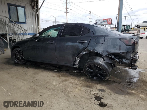2009 Lexus IS 350 with VIN JTHBE262095021945, listed as a Copart auction lot 59003505 with 124,183 mi miles and Salvage title. Bid and sale history available at DreamBid. Image 2.