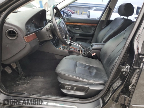 2003 BMW 5 Series 525i with VIN WBADT334X3GF43957, listed as a Copart auction lot 47324795 with 167,248 mi miles and Salvage Title. Bid and sale history available at carsss.com. Image 7.