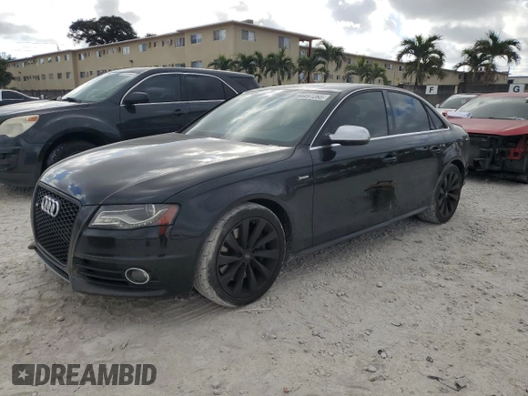 2011 Audi S4 Premium Plus with VIN WAUDGAFL5BA084136, listed as a Copart auction lot 44497285 with 71,766 mi miles and Salvage Title. Bid and sale history available at carsss.com. Image 1.