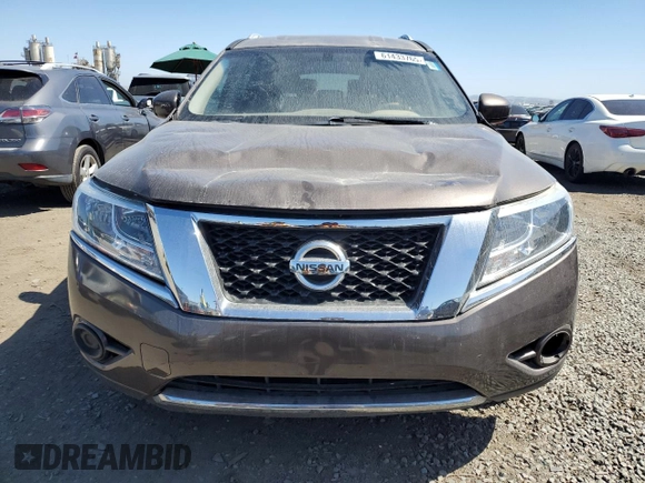 2015 Nissan Pathfinder SV with VIN 5N1AR2MN0FC689360, listed as a Copart auction lot 61433765 with 95,663 mi miles and Salvage title. Bid and sale history available at DreamBid. Image 5.