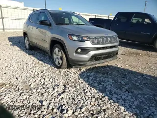 2022 Jeep Compass Latitude с VIN 3C4NJDBB1NT164487, выставлен на аукционе Copart как лот 46248215 с пробегом 39 276 миль миль и Списание • Salvage title. История ставок и продаж доступна на DreamBid. Изображение 12.