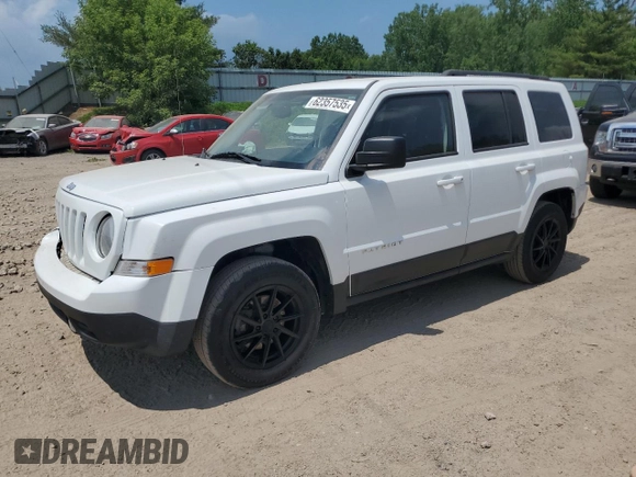 2016 Jeep Patriot Sport with VIN 1C4NJPBA6GD670169, listed as a Copart auction lot 62357535 with 105,026 mi miles and Clean title. Bid and sale history available at DreamBid. Image 1.