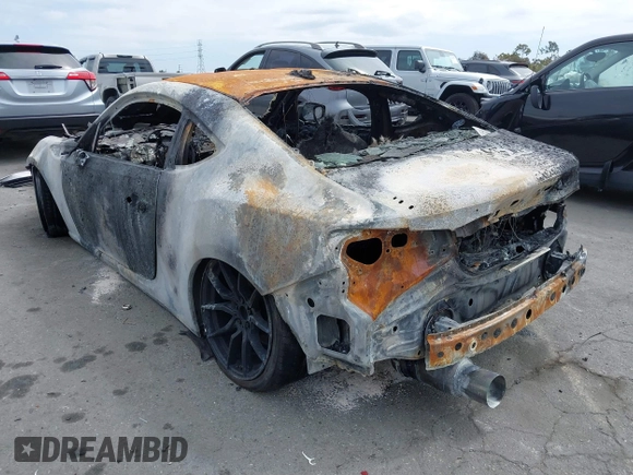 2017 Subaru BRZ Premium with VIN JF1ZCAB1XH9606560, listed as a IAAI auction lot 41883913 with Not Provided miles. Bid and sale history available at carsss.com. Image 3.