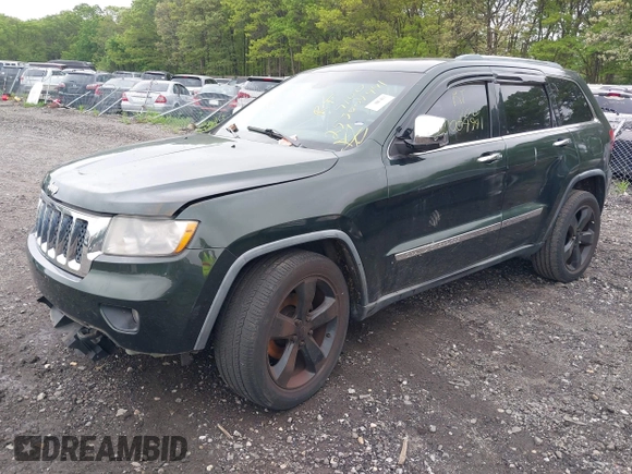 2011 Jeep Grand Cherokee Overland with VIN 1J4RR6GG9BC635930, listed as a IAAI auction lot 42267446 with Not provided miles and . Bid and sale history available at DreamBid. Image 2.