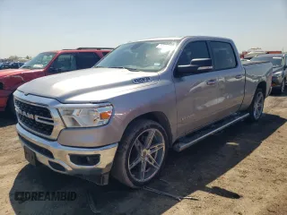 2022 Ram 1500 Big Horn with VIN 1C6RREMT1NN358613, listed as a Copart auction lot 50084835 with 35,126 mi miles and Salvage Title. Bid and sale history available at carsss.com. Image 1.