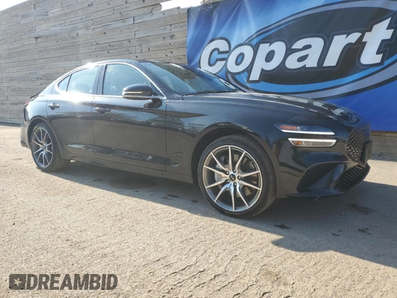 2024 Genesis G70 2.5T with VIN KMTG34SC4RU143352, listed as a Copart auction lot 56943305 with 20,316 mi miles and Clean title. Bid and sale history available at DreamBid. Image 4.
