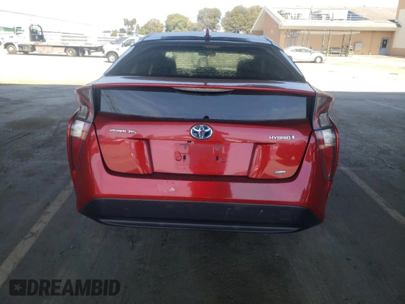 2017 Toyota Prius Two with VIN JTDKARFUXH3540518, listed as a Copart auction lot 55857545 with 225,934 mi miles and Salvage Title. Bid and sale history available at DreamBid. Image 6.