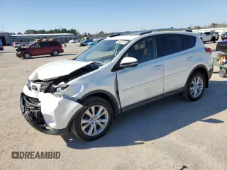 2013 Toyota RAV4 Limited with VIN JTMDFREV6DD046469, listed as a Copart auction lot 48032735 with 180,578 mi miles and Salvage Title. Bid and sale history available at carsss.com. Image 1.