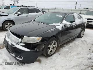 2008 Lincoln MKZ with VIN 3LNHM28T38R640535, listed as a Copart auction lot 41911055 with 142,889 mi miles and Salvage Title. Bid and sale history available at carsss.com. Image 1.